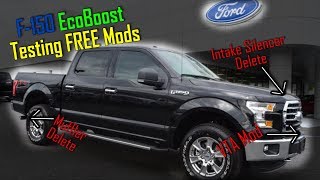 TFS  Ford F150 Ecoboost Testing FREE Mods [upl. by Shelly]