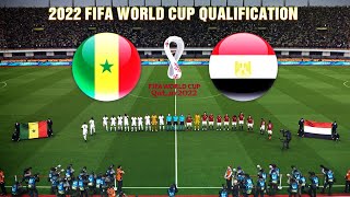 Egypt vs Senegal  2022 FIFA World Cup Qualifiers [upl. by Adnoek]