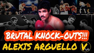 10 Alexis Arguello Greatest Knockouts [upl. by Him677]