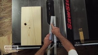 Cutting Angles on a Table Saw [upl. by Oenire749]