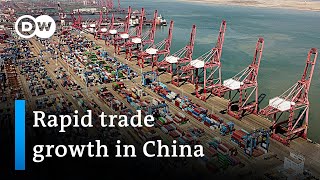 Why are Chinese imports amp exports surging  DW News [upl. by Eitsirk598]