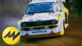 Die RallyeGeschichte des Audi Quattro [upl. by Swanhilda]