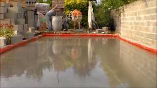 comment faire une dalle beton how to make a concrete slab [upl. by Nhguaved468]