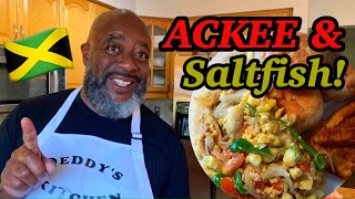 How to make Ackee and Saltfish [upl. by Noicpesnoc]