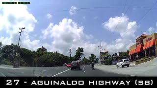 Road Trip 27  Aguinaldo Highway SB  CavitexBacoor to Tagaytay Rotunda [upl. by Ezarra403]