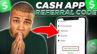 How to Use Cash App Referral Code NEW Method [upl. by Eetnahs]