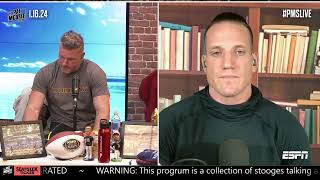 The Pat McAfee Show  Tuesday January 16th 2024 [upl. by Enehs146]