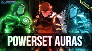 DCUO Powerset Auras [upl. by Ymerej]