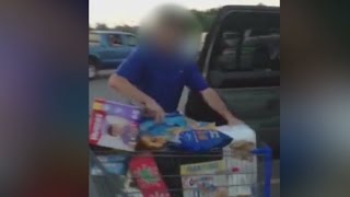 Walmart shoplifting vigilante goes viral [upl. by Nahsin]