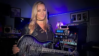 Boss GT1000CORE MultiEffects Processor  Overview and Demo with Nita Strauss [upl. by Oicafinob674]