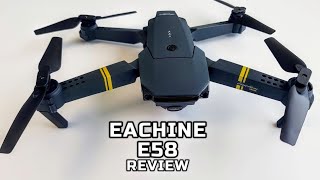 Eachine E58 Drone Unboxing and Review [upl. by Rehsu657]