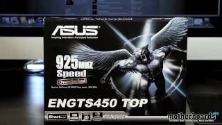 NVIDIA GeForce GTS 450 1GB Review ASUS ENGTS450 DirectCU Top [upl. by Aimet]