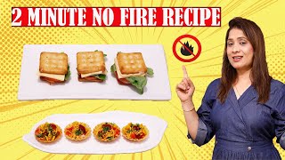 2 EASY NO FIRE RECIPE FOR KIDS l Fireless Cooking l Cook With Asha [upl. by Eninahpets]