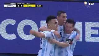 Argentina vs Brazil  Copa America Final 2021  Extended Highlights and Celebrations  English [upl. by Watkins171]