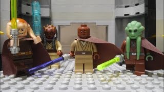 LEGO STAR WARA Palpatines arrest Mace Windu vs Darth Sidious [upl. by Pond]