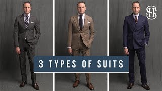 Every Man Needs To Own These 4 Types Of Suits [upl. by Ynnod876]