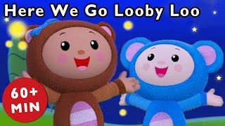 Here We Go Looby Loo  More  Hokey Pokey Dance Video  Mother Goose Club Phonics Songs [upl. by Coates]