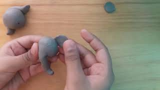 HOW TO MAKE GANESHA USING CLAYvery easy [upl. by Harday]