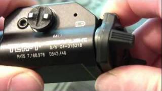 How to change or install batteries on the Streamlight TLR1 [upl. by Yorick824]