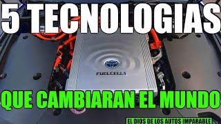 5 TECNOLOGIAS AUTOMOTRICES QUE CAMBIARAN EL MUNDO [upl. by Fulks]