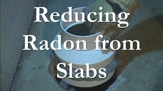 Treating Slabs and Basements for Radon [upl. by Zed]