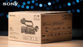 Sonys new 4K HDR PXWZ90 unboxing and quick feature tour [upl. by Sumahs611]