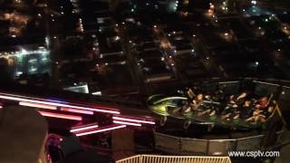 X Scream Ride Stratosphere Las Vegas HD [upl. by Kiryt]