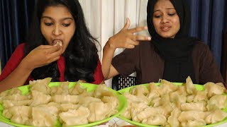 SPICY CHICKEN MOMOS EATING CHALLENGE🔥ഇഞ്ചോടിഞ്ച് പോരാട്ടം തീറ്റ മത്സരം FOOD CHALLENGE MALAYALAM [upl. by Svirad116]