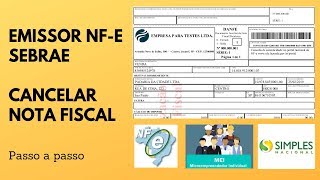 Saiba como cancelar uma Nota Fiscal Eletrônica [upl. by Solakcin65]