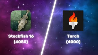 Stockfish 16 vs Chesscom Torch [upl. by Mieka]