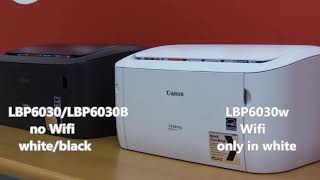 Canon imageClass LBP6018w LBP6030w Wifi Setup Network Tool Airprint from iPAD [upl. by O'Malley]