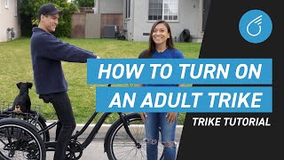 How to Turn a Tricycle  Sixthreezero Trike Guide [upl. by Paola]