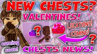 NEW VALENTINES CHESTS Royale High Locations for Chests COMING SOON 2024 Update  Predictions RH [upl. by Ibbor953]