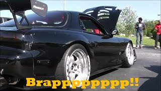 4 Rotor Turbo Rx7 huge revvvvvv [upl. by Arabelle]