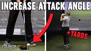 3 Ways To Increase Attack Angle  Golf Club Fitting Tips [upl. by Auqenat552]