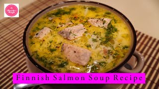 Finnish Salmon Soup Recipe [upl. by Natividad254]