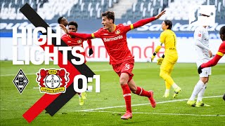 Gekämpft und gewonnen – Schick trifft  Mgladbach vs Bayer 04 Leverkusen 01  Highlights amp Stimmen [upl. by Neehar]