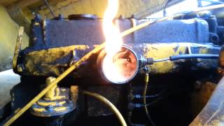 HOW THE FLAME HEATER WORKS ON A PERKINS DIESEL [upl. by Durwin]