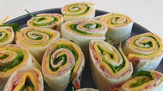 Bettys Ham and Cheese Tortilla Rollups [upl. by Aisyla953]