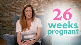 26 Weeks Pregnant  Ovia Pregnancy [upl. by Eniawed546]