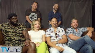 Magnum PI Cast Interview  ComicCon 2018  TVLine [upl. by Harobed]