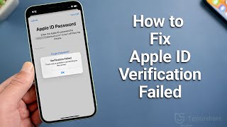 Apple ID Verification Failed 6 Ways to Fix It [upl. by Eedna]