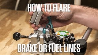 How to Flare Brake or Fuel Lines  Hagerty DIY [upl. by Aivul]