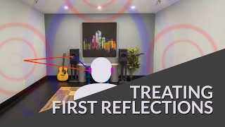 How to Treat a Room with Acoustic Panels  First Reflection Points [upl. by Torrey]