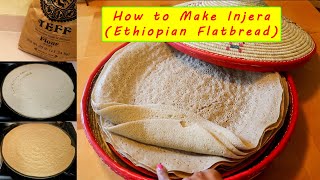 How to Make Injera Ethiopian Flatbread Mulu’s Way [upl. by Alben]