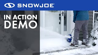 24VSS11  Snow Joe Cordless 24Volt Snow Shovel  Live Demo [upl. by Cooperman66]