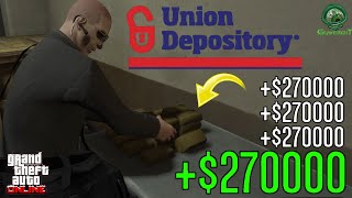 GTA Online  Union Depository Robbery Easiest Method [upl. by Nahij]