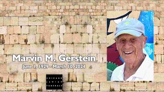 Marvin M Gerstein [upl. by Nutter]