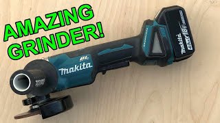 Makita Cordless Brushless Angle Grinder Long Term Review [upl. by Crandell]