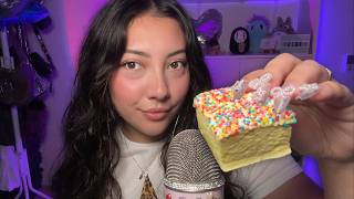 ASMR eating gourmet marshmallows [upl. by Nicolas148]